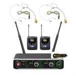 זוג מיקרופונים מדונה UHF