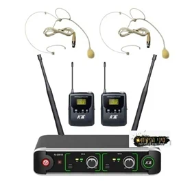 זוג מיקרופונים מדונה UHF