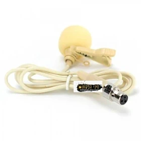 מיקרופון דש ICM, מיני XLR,צבע עור