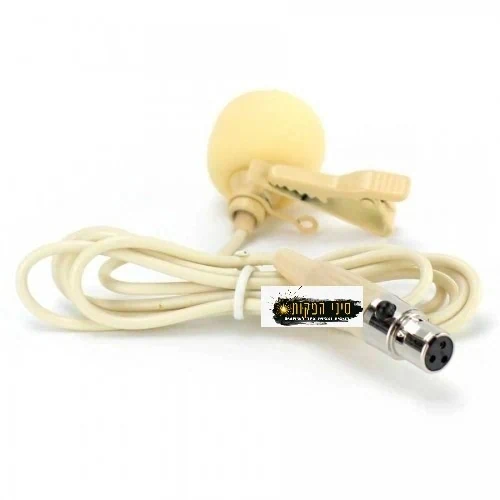 מיקרופון דש ICM, מיני XLR,צבע עור